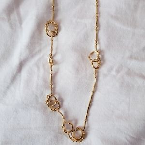 J. Crew Long Gold Necklace